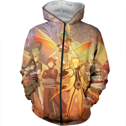 Sudadera con capucha Naruto