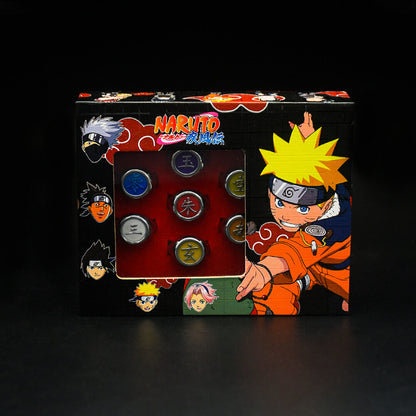 Naruto Rings Set