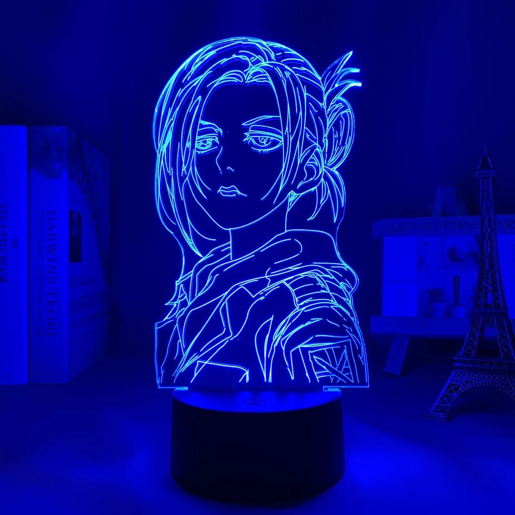 Attack On Titan 3D Acrylic Lamp