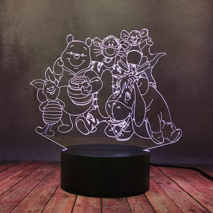 Disney 3D Acrylic Lamp