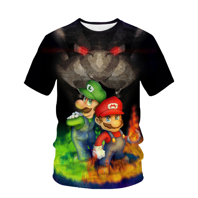Camiseta / Camiseta de Super Mario 