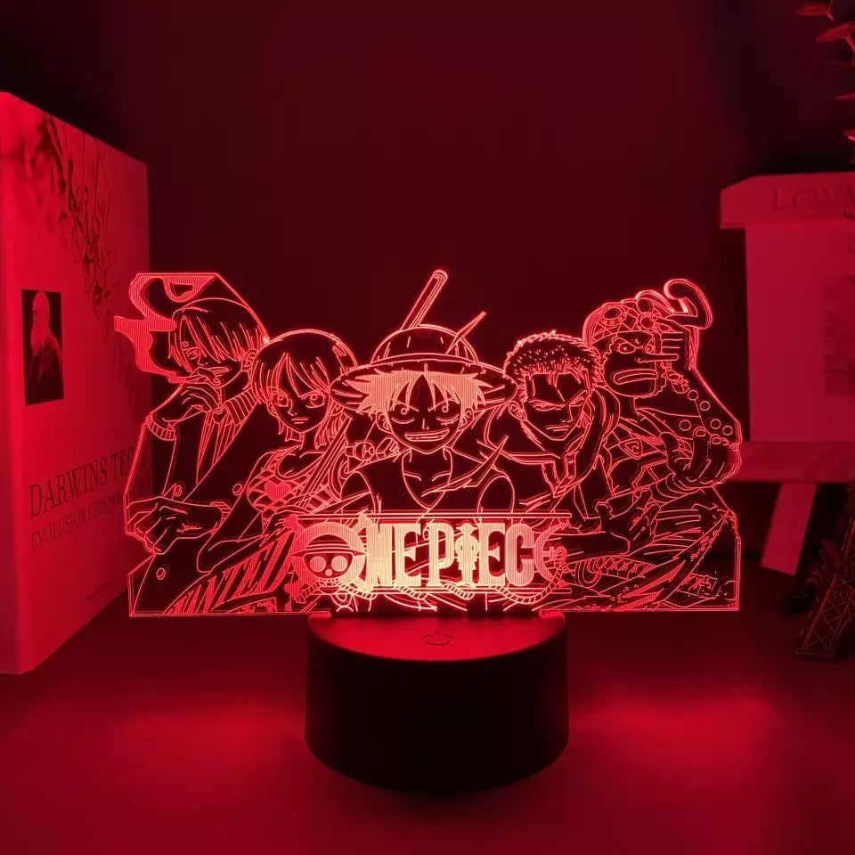 One Piece 3D Lamp