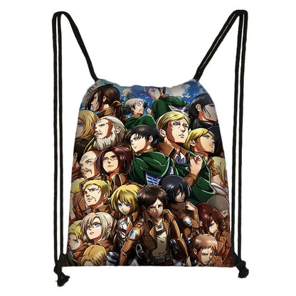 Anime Drawstring Bags