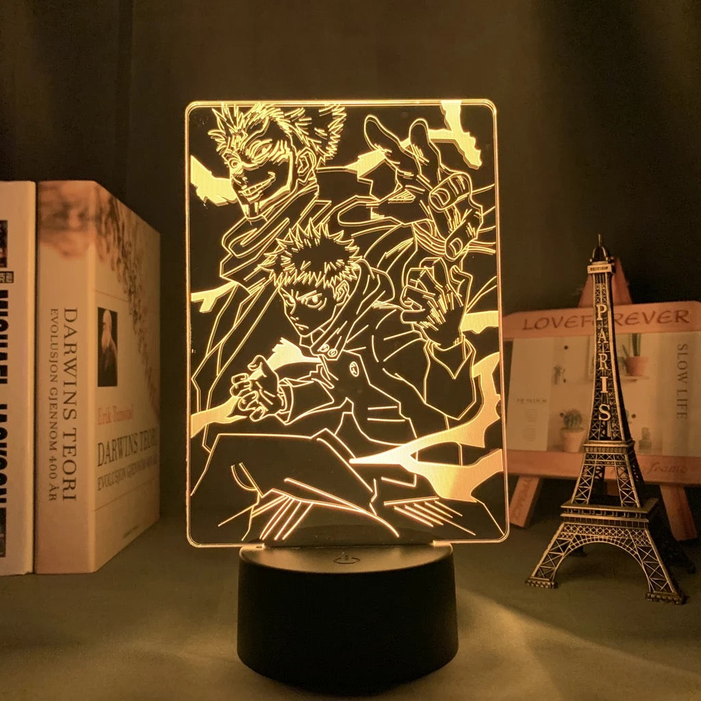 Jujutsu Kaisen Acrylic 3D Lamp