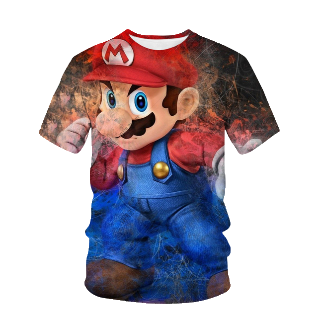 Camiseta / Camiseta de Super Mario 