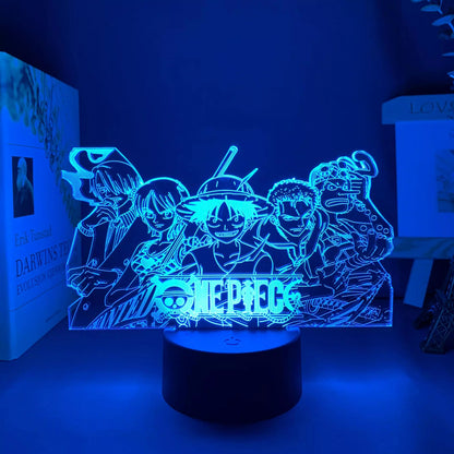 One Piece 3D Lamp