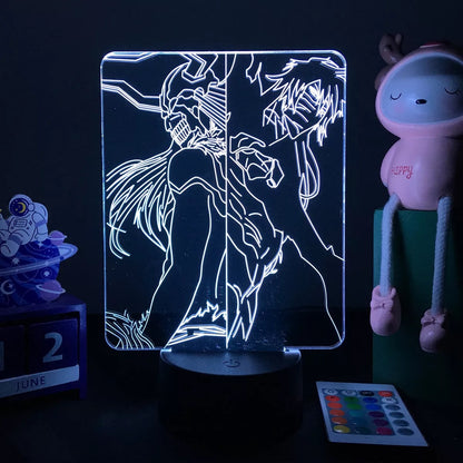 Bleach Acrylic 3D Lamp