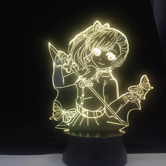 Lámpara 3D Demon Slayer