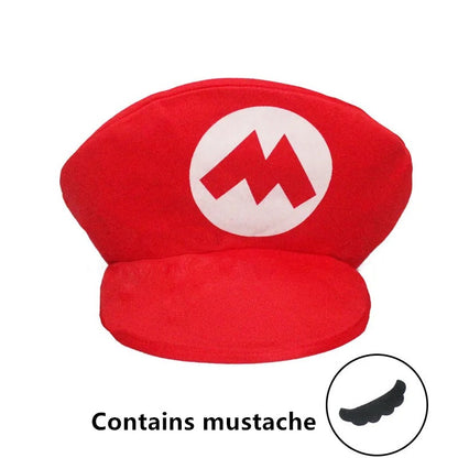 Super Mario Bros: Cosplay Hat & Mustache