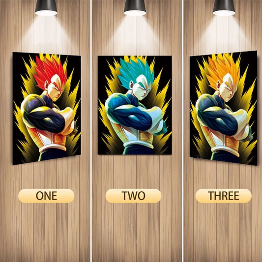 Dragon Ball Super 3D Poster