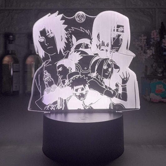 Naruto Acrylic 3D Lamp