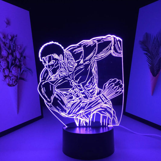 Attack On Titan 3D Acrylic Lamp