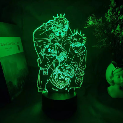 Jujutsu Kaisen Acrylic 3D Lamp