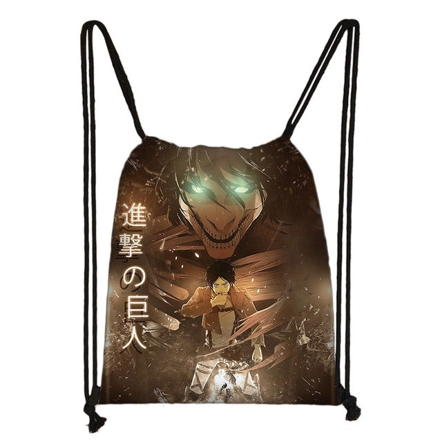 Anime Drawstring Bags