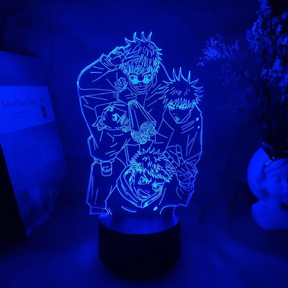 Jujutsu Kaisen Acrylic 3D Lamp