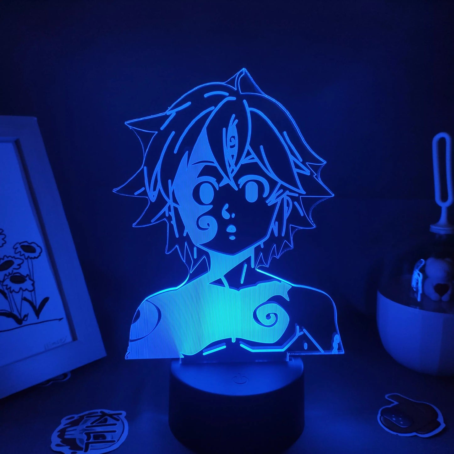 Seven Deadly Sins 3D Lamp