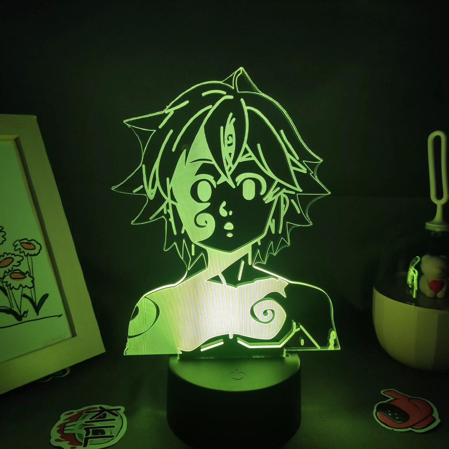 Seven Deadly Sins 3D Lamp