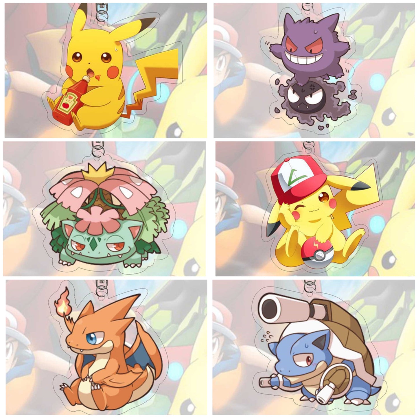 Pokémon: Pokémon Keychains