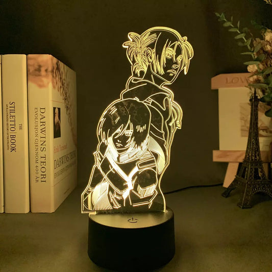 Attack on Titan 3D Lamp