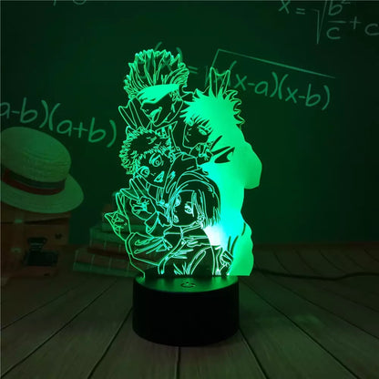 Jujutsu Kaisen Acrylic 3D Lamp