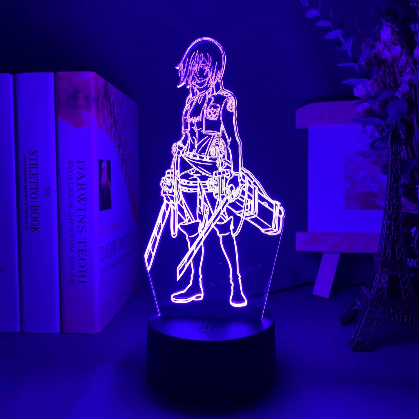 Attack on Titan Acrylic 3D Lamp