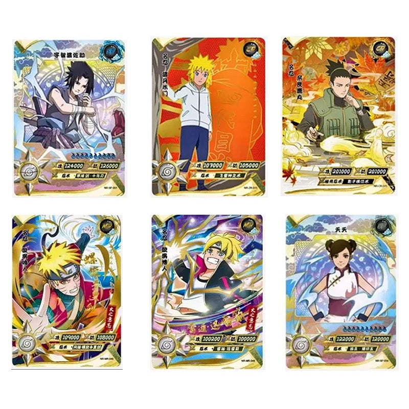 Tarjetas de refuerzo de Naruto Shippuden